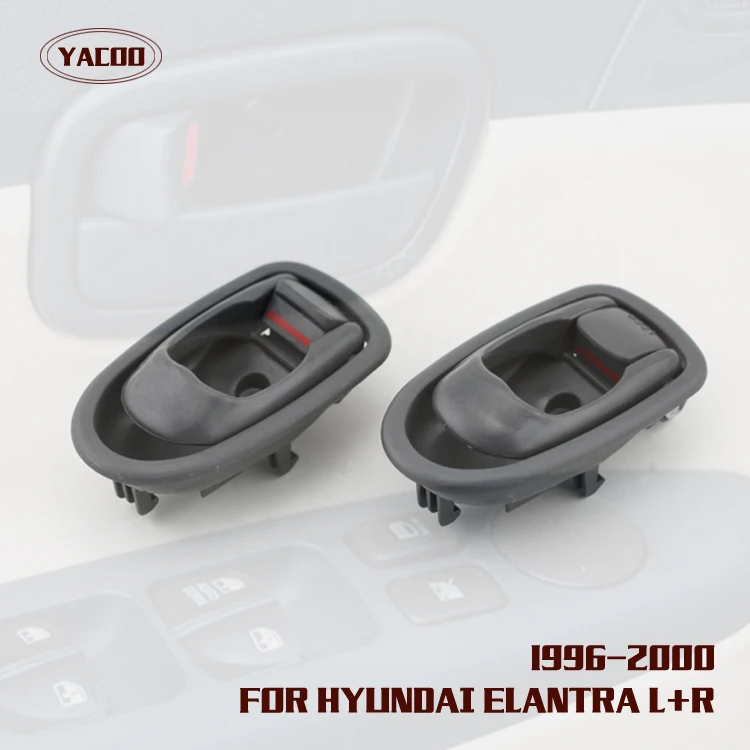 1PAIR INTERIOR DOOR HANDLE FOR HYUNDAI ELANTRA 1996 2000 OEM 82610