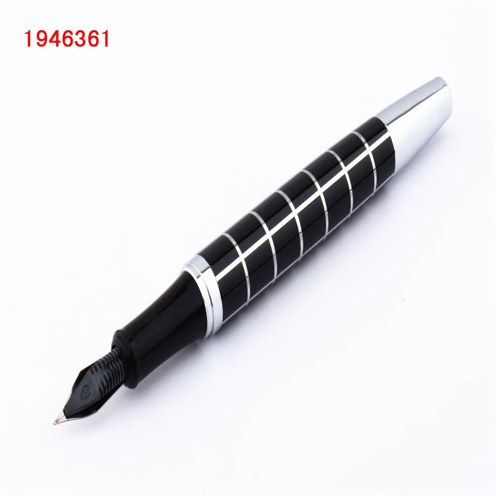 Ручка перьевая черная с квадратным пером серебро 819 пробы|fountain pen|quality fountain pensnib pen |