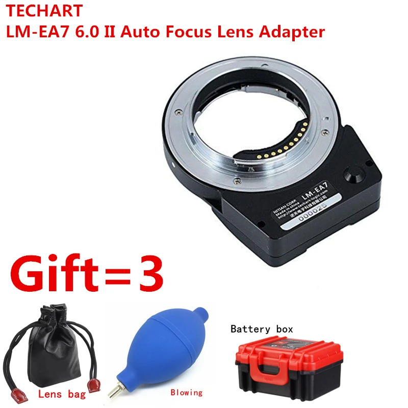 Переходник для автофокуса TECHART переходник объектива Leica M LM Sony NEX A7RII A6300 A9 A7SII новый