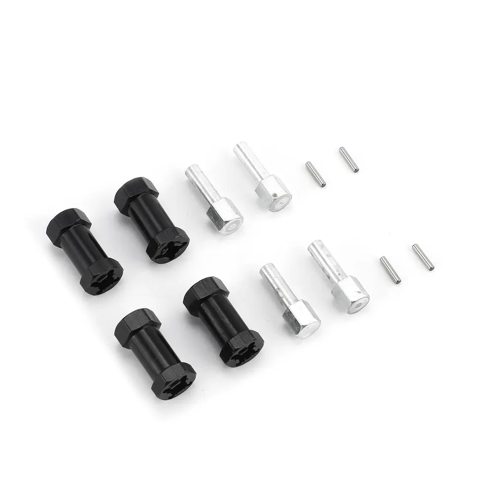 

hot! 4PCS 25mm Wheel Hex Hub Adapter Conversion Tire Wheel Extension Spacer Widener for RC Car Modification Parts Accessories