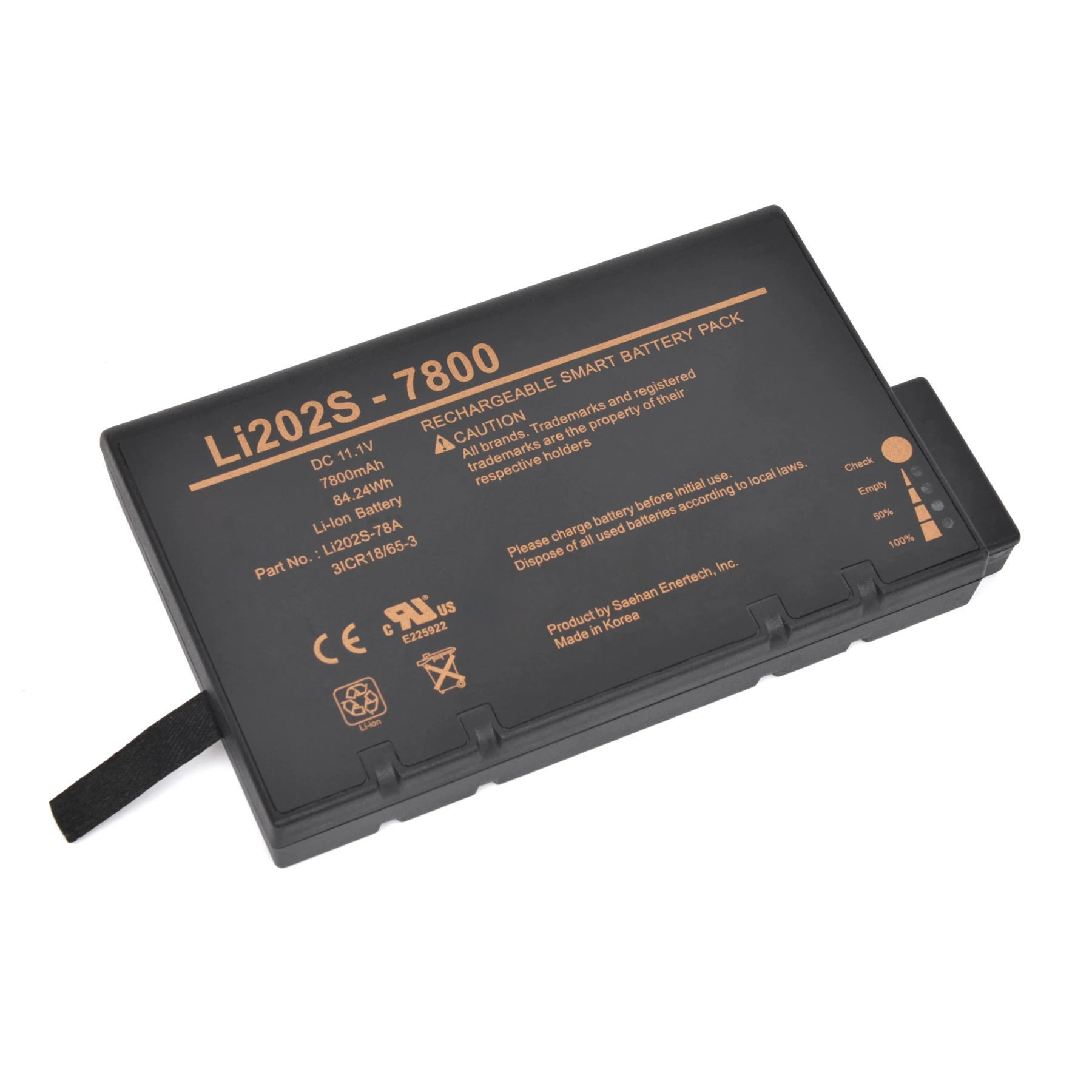 

7800mAH New Vital Signs Monitor battery for Spacelabs LI202S-7800 LI202S-78A 146-0127-00 MCare300 MCare300D