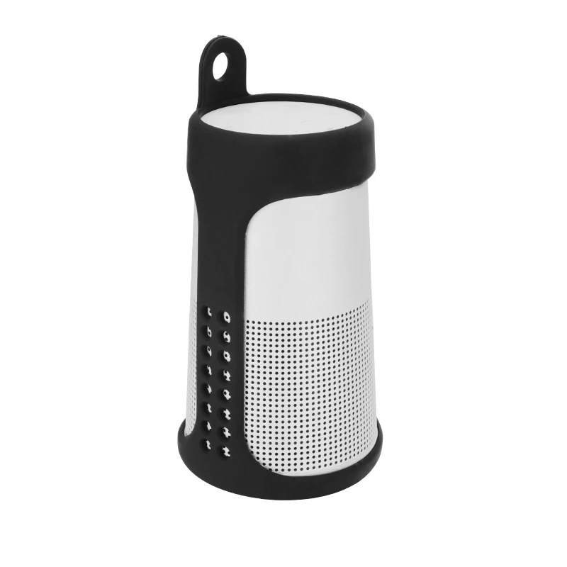 Hot TTKK Soft Silicone Case For Soundlink Revolve Bluetooth Speaker Portable Protective Anti-Slip Cover Black | Электроника