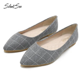 

Silentsea 2020 Spring Women Loafers Flats Shoe Women Casual Shoes Suede Slip On Boat Shoes Female Shoe Comfortable Ballet Flats