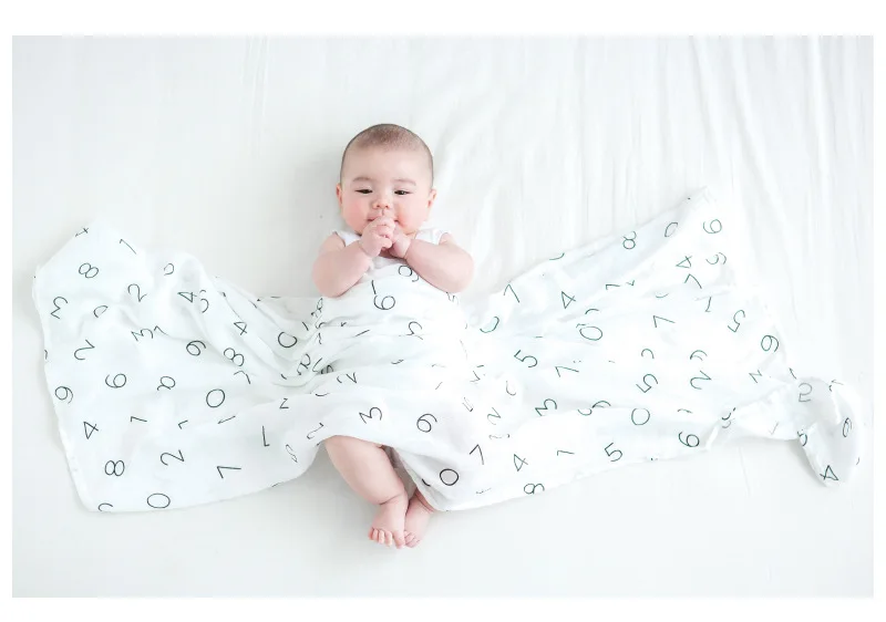 2019 новые детские муслиновые пеленки для лета мягкие дышащее покрывало для младенцев Белые Черные Детские плед для новорожденных подарки