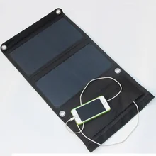BUHESHUI 14W Foldable Solar Panel Charger Solar Mobile Charger For iphone Solar Battery Charger Sunpower 3pcs/lot Free Shipping