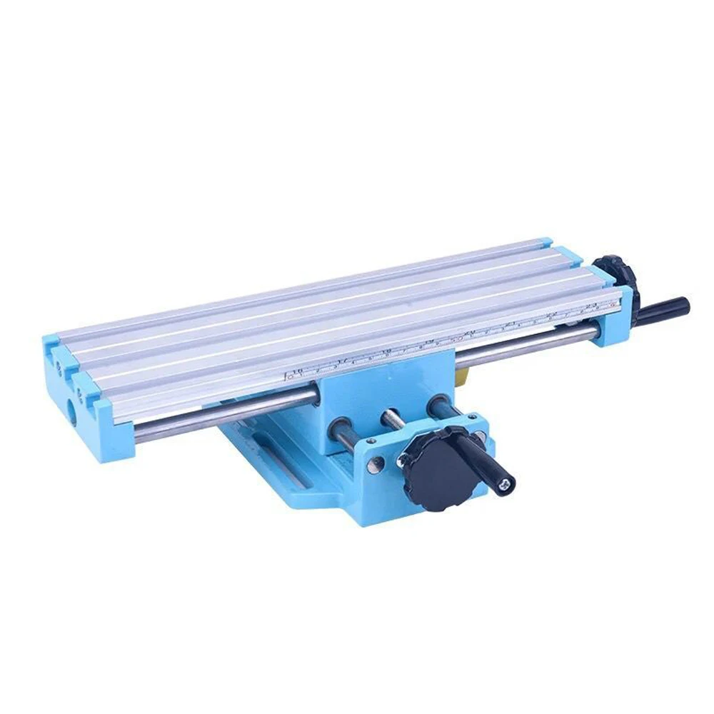 

Workbench Mini Bench Drill Support Multi-function Milling Machine Cross Slide Table Support Accuracy Milling Table Assisted Bench