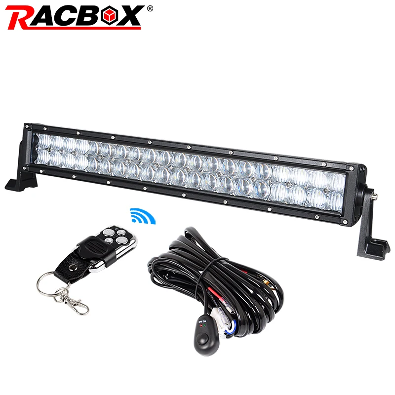 RACBOX 5D 22 дюйма 200 Вт Светодиодный светильник для внедорожников ДХО джипа