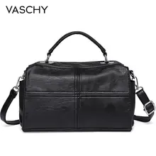 VASCHY Кроссбоди Кляпы для женщин веганская кожаная сумка Кошельки Топ ручка сумка модная сумка на плечо