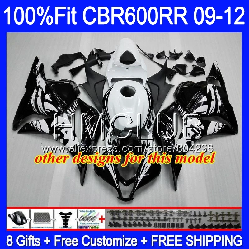 Литые изделия для Honda CBR600RR CBR 600 R F5 09 10 11 12 66HM15 CBR 600RR 600F5 CBR600 RR 2009 2010 2011 2012 обтекатель Movistar Синий