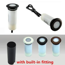 10 шт./лот Алюминий+ PC открытый светодиодный свет палубе светодиодный пейзаж освещения(CE и RoHs) СВЕТОДИОДНЫЙ Шаг светильники лампы сад