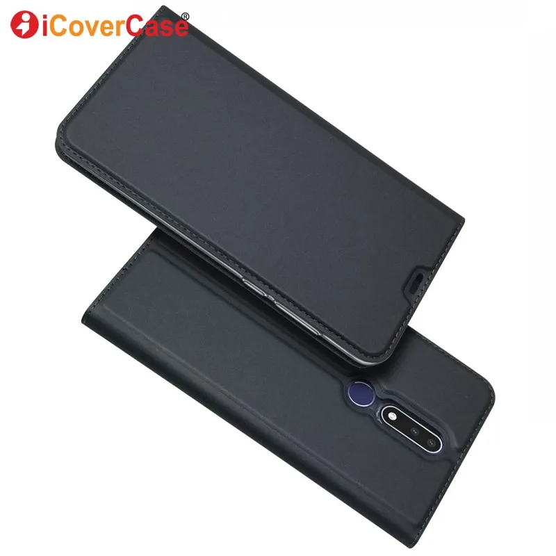 

For Nokia 3.1 Plus Case Luxury Leather Wallet Soft Cover Shell Etui Coque For Nokia 3.1 Flip Cases Mobile Phone Accessories