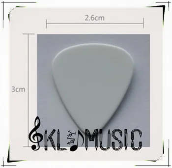 

Celluloid pure white guitar picks,white blank guitar picks,material of multi-color printing