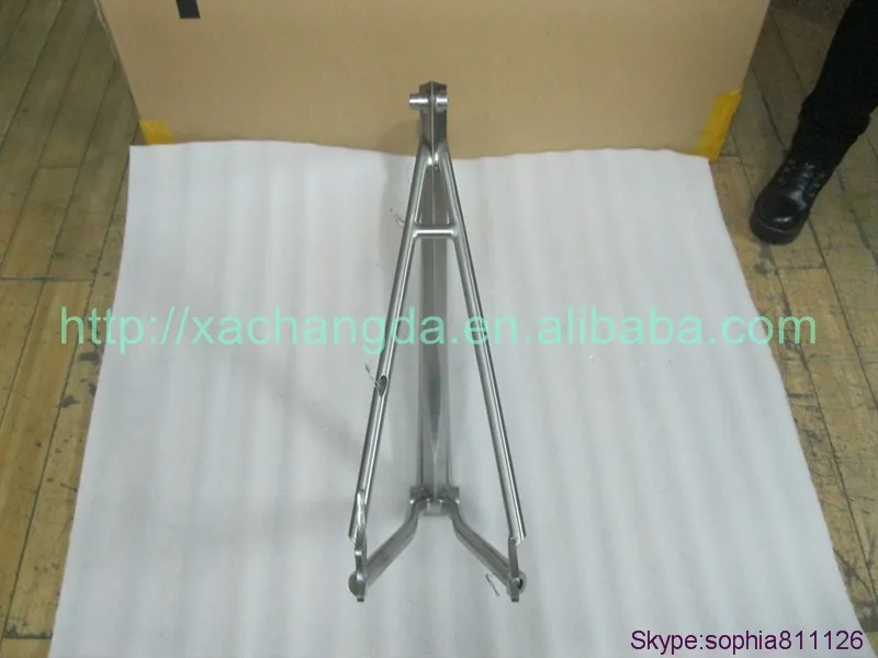 Discount Titanium Blade Bicycle frames top quality Ti blade bike frame 2017 design Bicycle blade frames 7