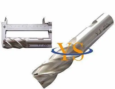 

2pcs 4 Flute 22MM X 20MM Shank HSS End Milling Cutter CNC Milling Lathe