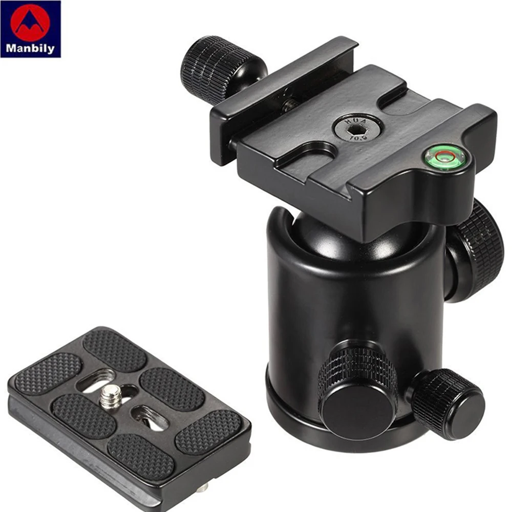  Manbily A-333 Professional Aluminum Alloy base desktop Camera tripod Video monopod stand ball head 