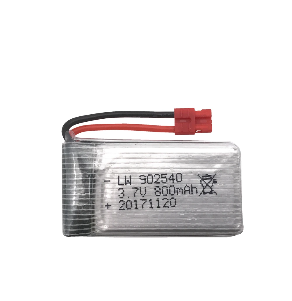 3,7 V 800mAh 902540 Lipo батарея для Syma X5 X5HC X5HW X5C X5SW MJX x400 X300C X800 RC Квадрокоптер Дрон запасная часть 3,7 v батарея - Цвет: Цвет: желтый