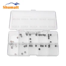 50 шт. Common Rail части CAT 320D топливный инжектор в сборе Соленоидный клапан в сборе регулировочные шайбы прокладки набор прокладок