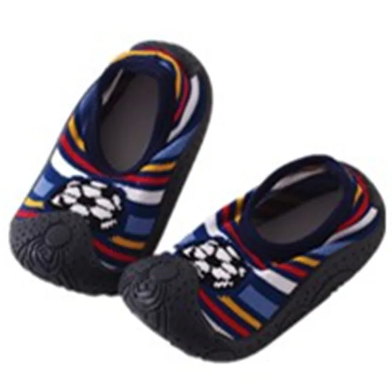 Kidadndy/ г. Детские носки с резиновой подошвой, футбольные весенние носки для малышей, нескользящие носки для маленьких девочек и мальчиков, GXY035 - Цвет: 4