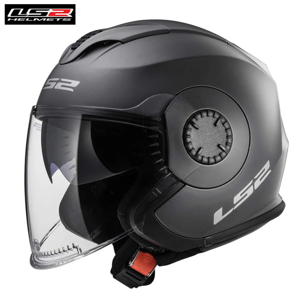 

LS2 OF570 Verson Technik Jet Motorcycle Helmet Open Face Scooter Capacete Casque Casco Moto Kask Helmets Helm For