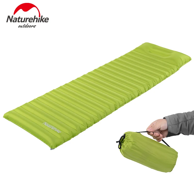 

Naturehike mattress super light inflatable fast filling air bag with pillow innovative sleeping pad NH16D003-D
