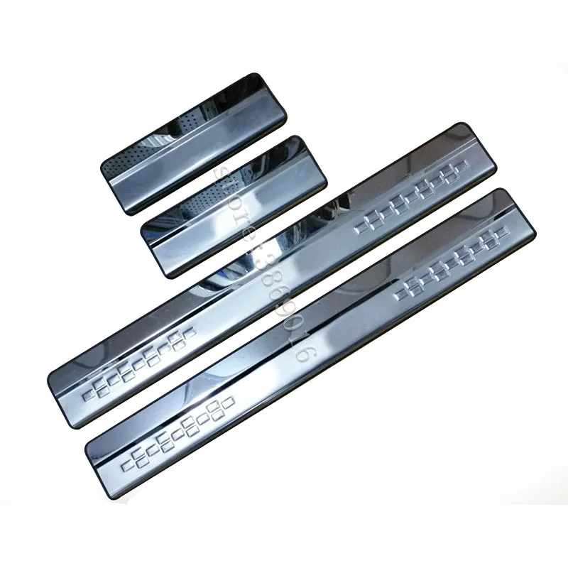 

Stainless steel scuff plate door sill Welcome Pedal Threshold Car Accessories Fit For Toyota RAV4 2013 2014 2015 2016 2017 2018