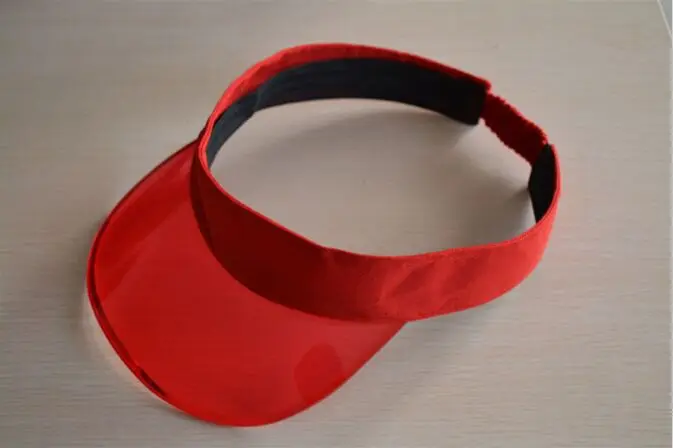 Новые летние УФ пластиковые кепки с козырьком от солнца для мужчин открытый прозрачный дилер теннис пляжная шляпа защита Snapback кепки