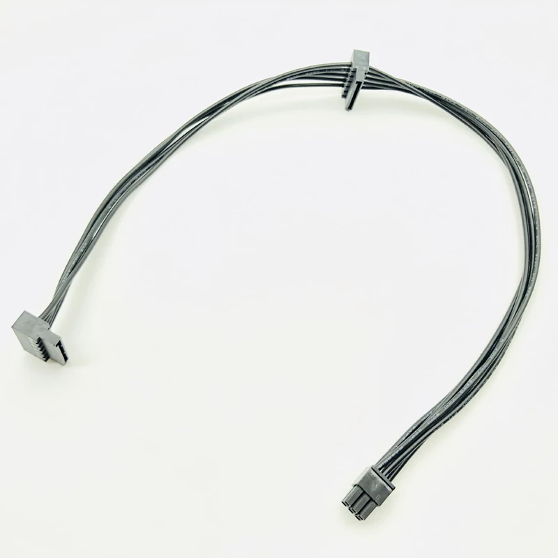 6Pin to Dual SATA 15Pin Power Cable for DELL Vostro 3070 3670 3967 3977 3980 Desktop Computer HDD SSD Power Supply Cable Adapter