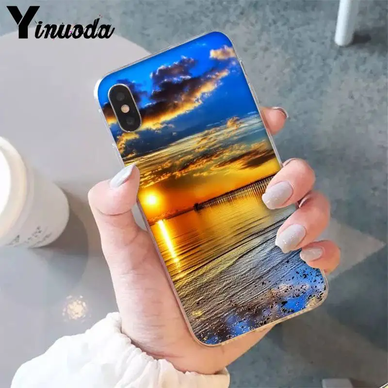 Cute Floral sunset summer beach Sea