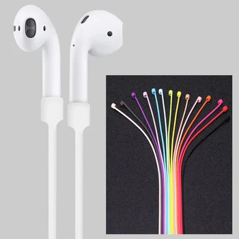 

Silicone Anti-lost Rope for AirPods Neck Strap Wireless Earphone String Rope Headphone Cord Earphone Accessories