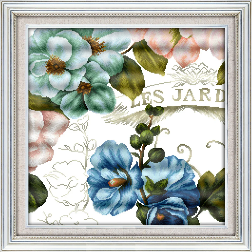 

Joy Sunday Beautiful Orchid (10) cross stitch pattern kits handcraft make embroidery with chart