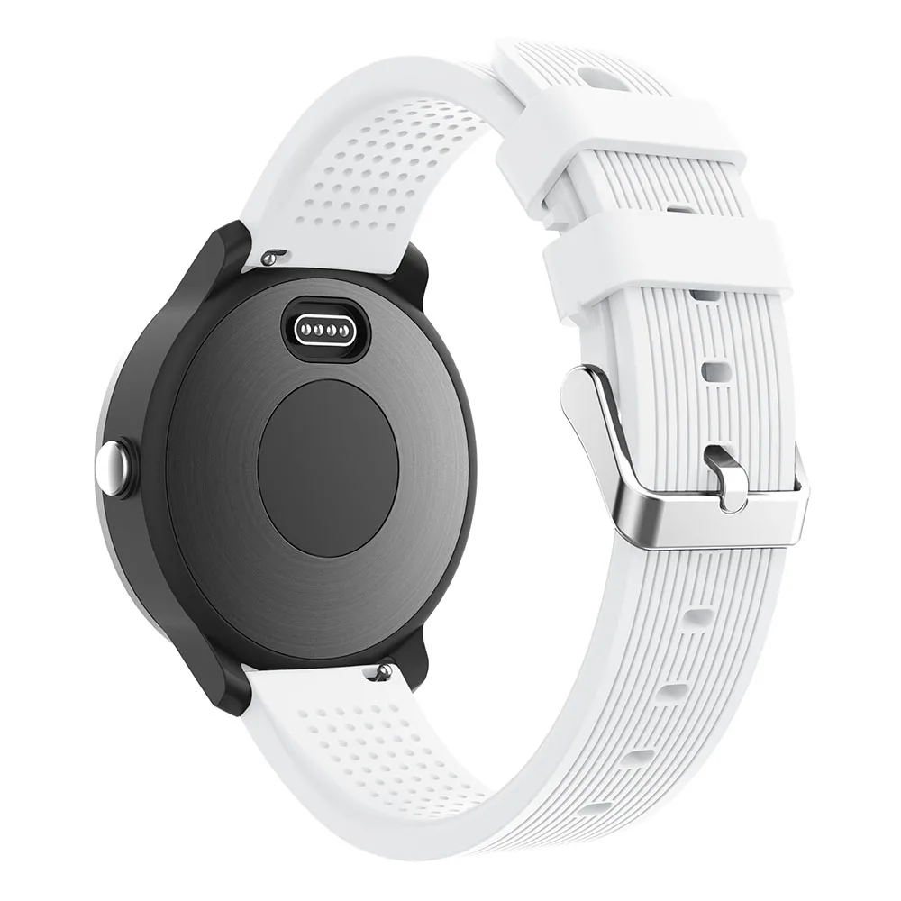 20 мм ремешок для часов Garmin Vivoactive 3 ремешок для Galaxy Watch 42 мм умный браслет с пряжкой спортивные Сменные аксессуары