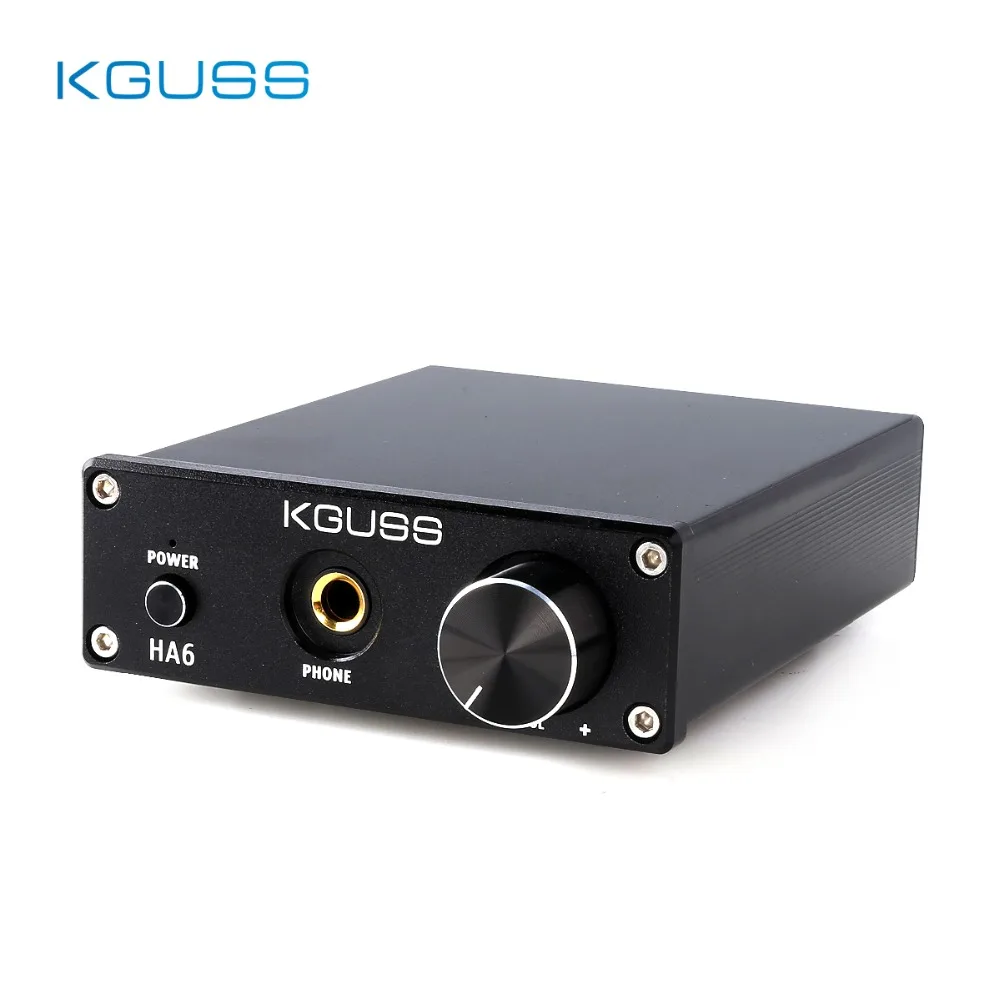 KGUSS HA6 мини Hi-Fi TPA3116D2 NE5532 высокое усилитель звука и разъемом для наушников, Выход AMP 50 Вт* 2 МГц GSM усилитель GSM Classe amp