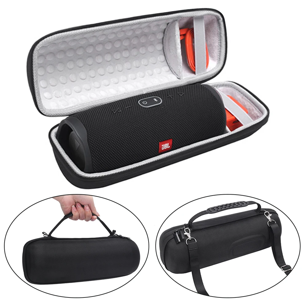 

Portable Hard Carrying Case for JBL CHARGE 4 Bluetooth Speaker Case with Shoulder Strap Protective Cover for jbl Charge4 Speaker