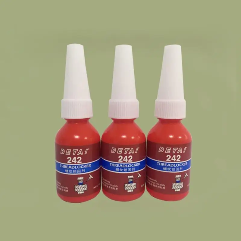 1pc/4pcs 10ml 242 Liquid Glue Blue Anaerobic Adhesive Removable Sealant Thread Super Glue For Metal Surfaces And Screw ► Photo 3/6