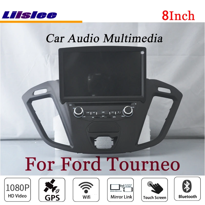 Flash Deal Liislee For Ford Transi Tourneo Stereo Android Radio Video Wifi BT MP3 Player GPS MAP Navi Navigation 1080P HD Screen System 2