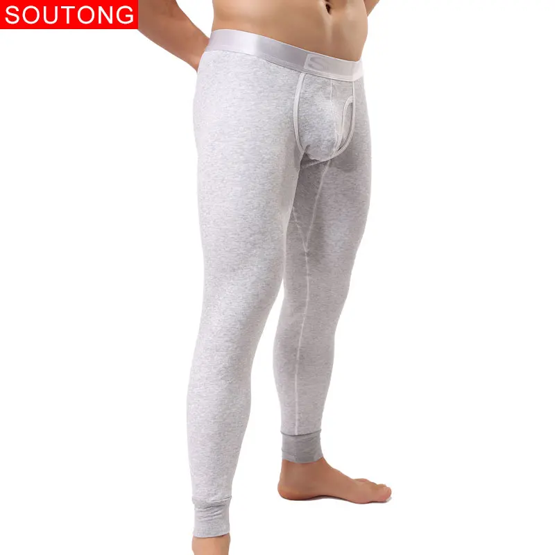 Термобелье Soutong qk03 мужское зимнее теплое с принтом из модала|mens thermal pants|thermal pantsmens