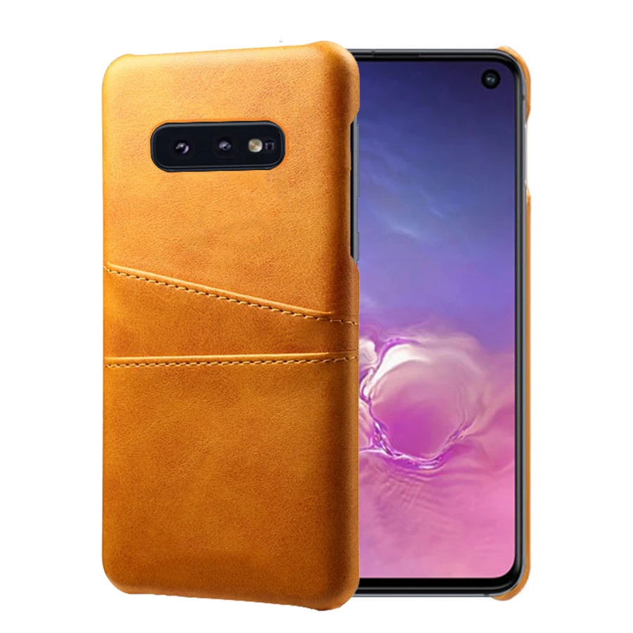 Luxury Leather Card Holder Phone Cases For Samsung Galaxy S8 S9 S10 Plus 5G Lite S8Plus S9Plus S10Plus S10lite Phone Cover