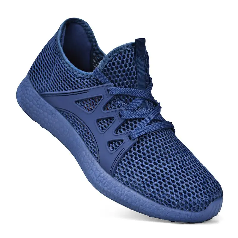 LEMAI Летняя мужская и женская спортивная обувь для мужчин, спортивные кроссовки для бега, уличные спортивные кроссовки - Цвет: blue