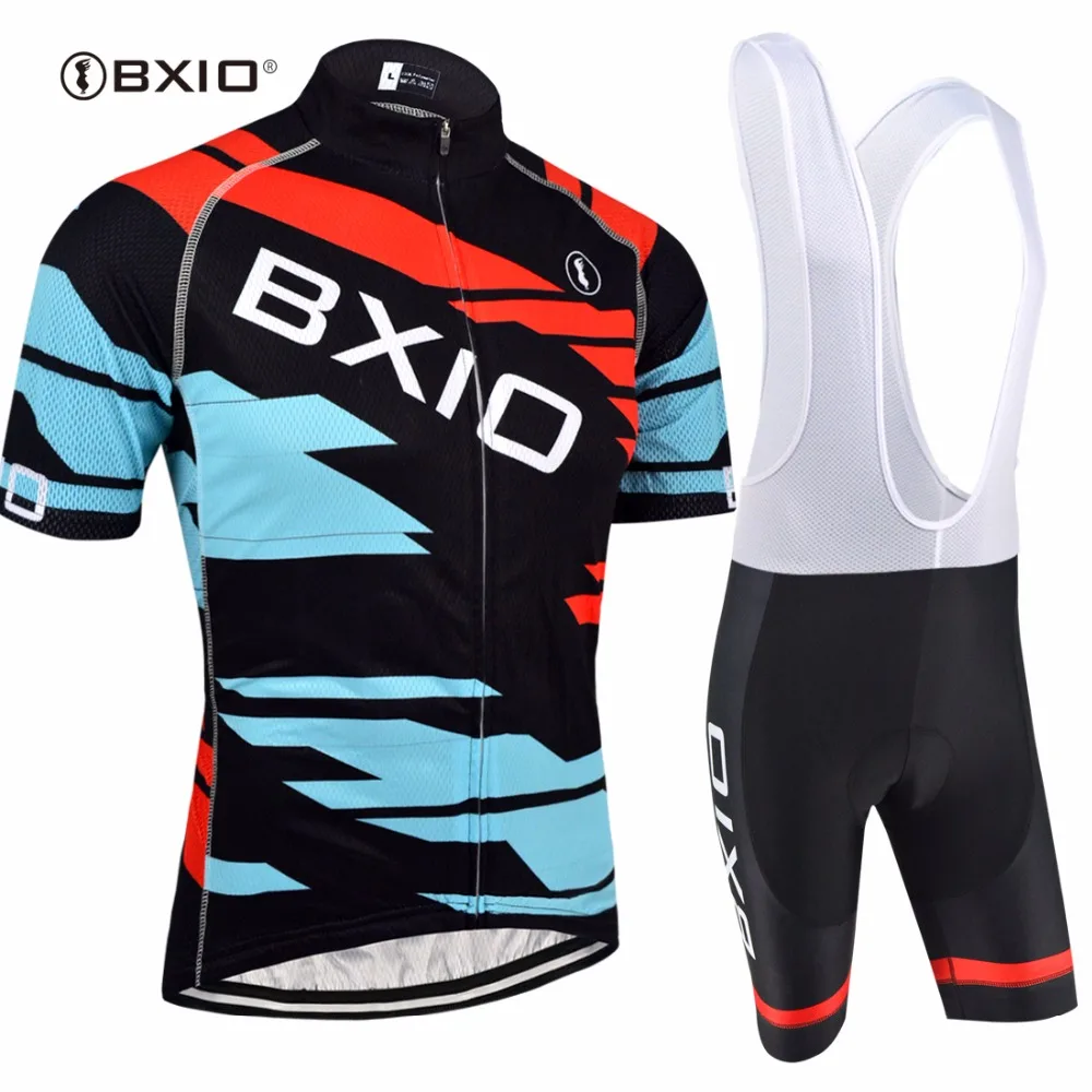 

BXIO Top Grade Summer Cycling Jersey Seamless Stitching Short Sleeves Pro Bicycle Clothing 5D Gel Pad Short Maillot Ciclismo 134