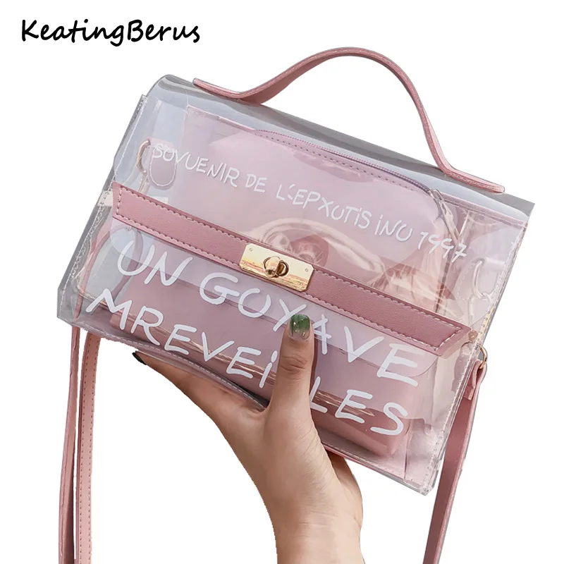 العلامة التجارية تصميم صغيرة السيدات حقيبة ساع شفافة جلدية حقائب كتف المرأة crossbody مركب حقائب العلامة التجارية تصميم صغيرة السيدات حقيبة ساع شفافة جلدية حقائب كتف المرأة crossbody مركب حقائب