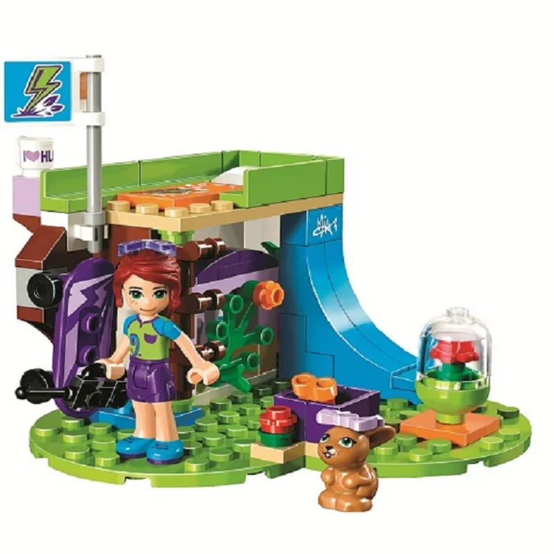 

Bela 10848 Friends Series Mia's Bedroom Model Building Block Bricks Compatible With Legoings Friends 41327