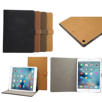 

Retro Business Stand Leather Case for New iPad 2017 2018 9.7'A1822 A1893 Foldable Smart Cover for Apple iPad 2017 New Tablet PC