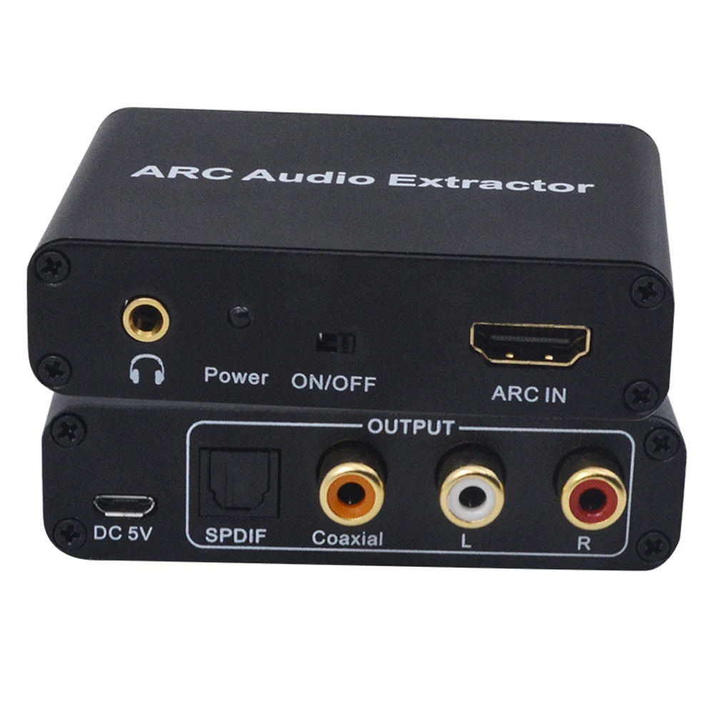 AY80 ARC Audio Extractor HD ARC Audio Return Channel Adapter Support