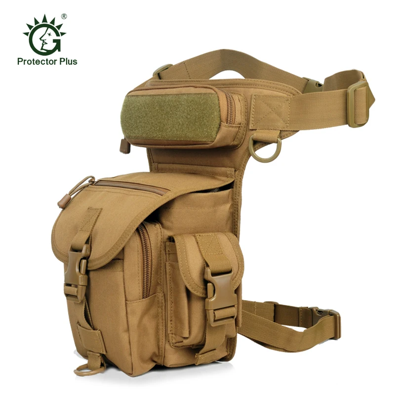 

1000D Waterproof Nylon Thigh Pouch Outdoor Military Waist Pack Weapons Tactical Outdoor Sport Ride Leg Bag for Camping Hiking