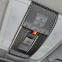 In Fibra di carbonio Lampada Da Lettura X204 Pannello di Copertura Decorazione Assetto Per Mercedes Benz GLK 2008-2015 Accessori Auto Per Interni