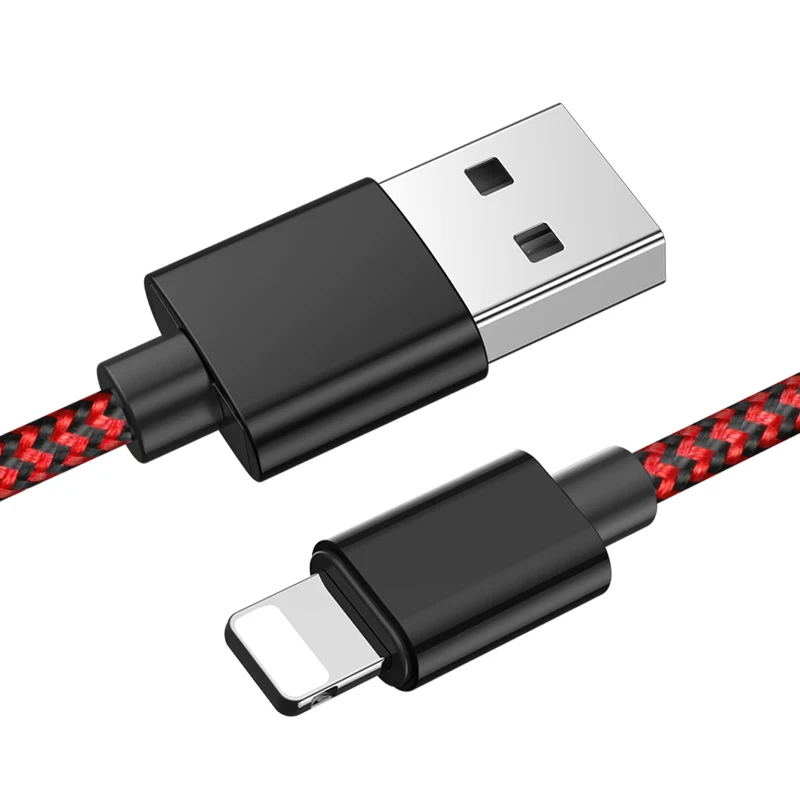 GUSGU USB كابل الشاحن ل iPhone X 8 8 زائد الهاتف المحمول شحن سريع الإضاءة كابل ل فون 6 6 ثانية 5 5 ثانية SE