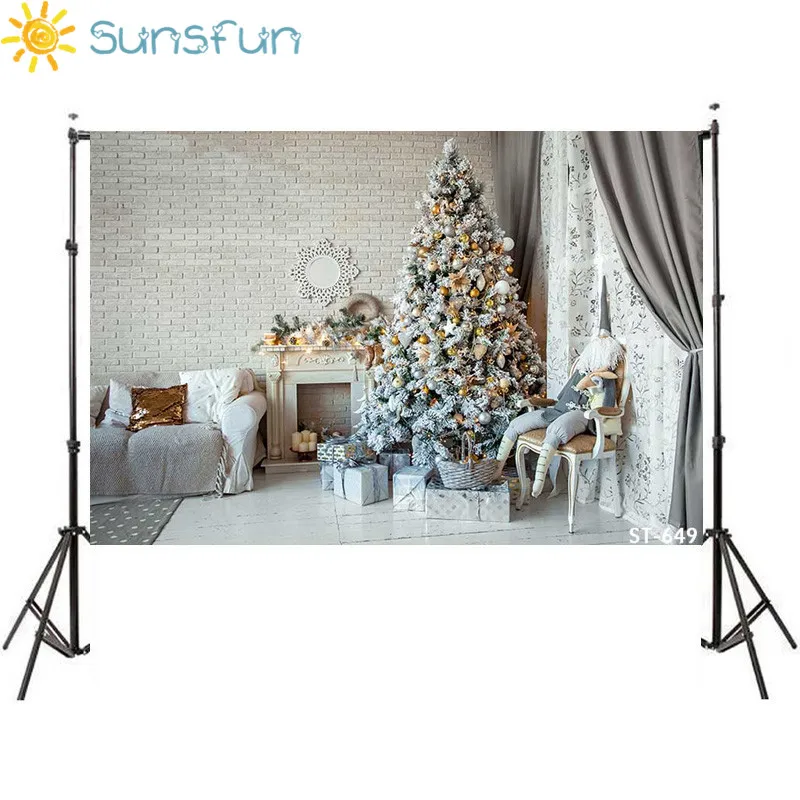 Sunsfun 7x5 футов тонкие виниловые Рождественские фоны для фотосъемки с компьютерной печатью детские фоны для фотостудии