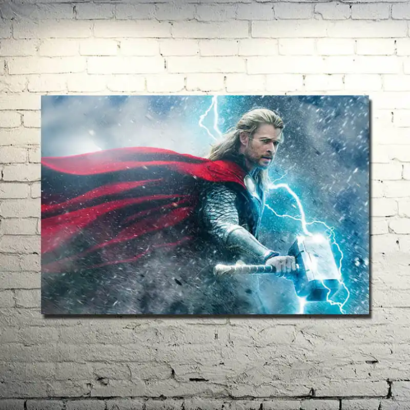 DIY Full 5D Diamond Mosaic Cross Stitich Thor Cross Stitch Handmade
