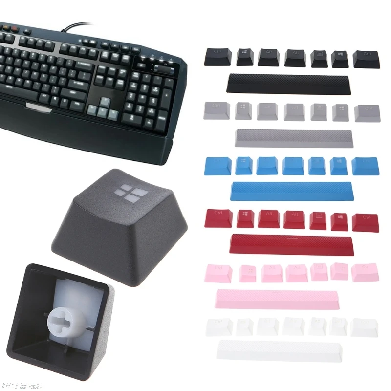 8 клавиш с двойной подсветкой Keycaps для Corsair STRAFE K65 K70 G710|Клавиатуры| |
