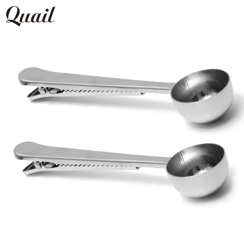 Quail Multifunction Stainless Steel Food Milk Tea Ground Coffee Scoops